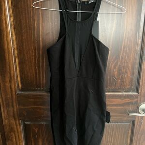 Elegant Black Sleeveless Dress